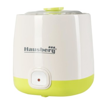 Aparat pentru preparat iaurt natural fara conservanti, capacitate 1 l, HAUSBERG HB2190, YOGURT MAKER