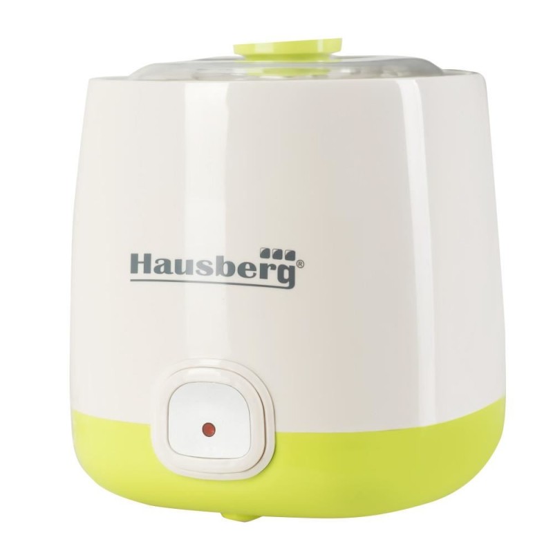 Aparat pentru preparat iaurt natural fara conservanti, capacitate 1 l, HAUSBERG HB2190, YOGURT MAKER