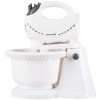 Mixer cu bol rotativ Hausberg HB-3519AB, 5 Viteze + turbo, Capacitate 2L, Putere 300W, Alb