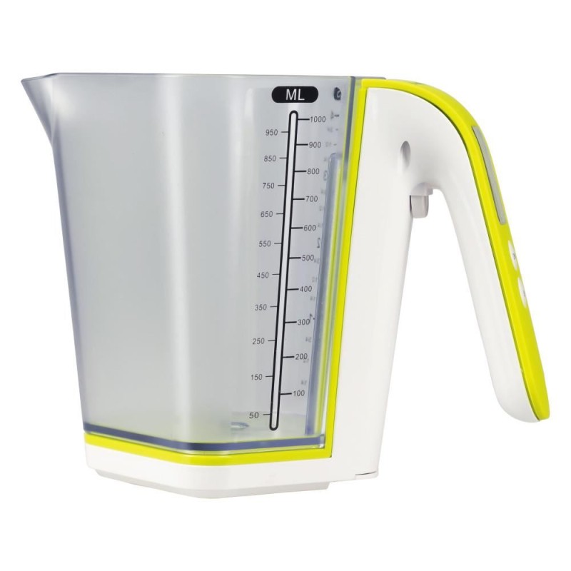 Cantar digital pentru bucatarie Hausberg, ecran LCD, cana gradata