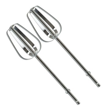 Mixer de mana Hausberg HB-4120VR, 300W ,5 viteze, Functie Turbo, Teluri si carlige metalice, Verde/Alb