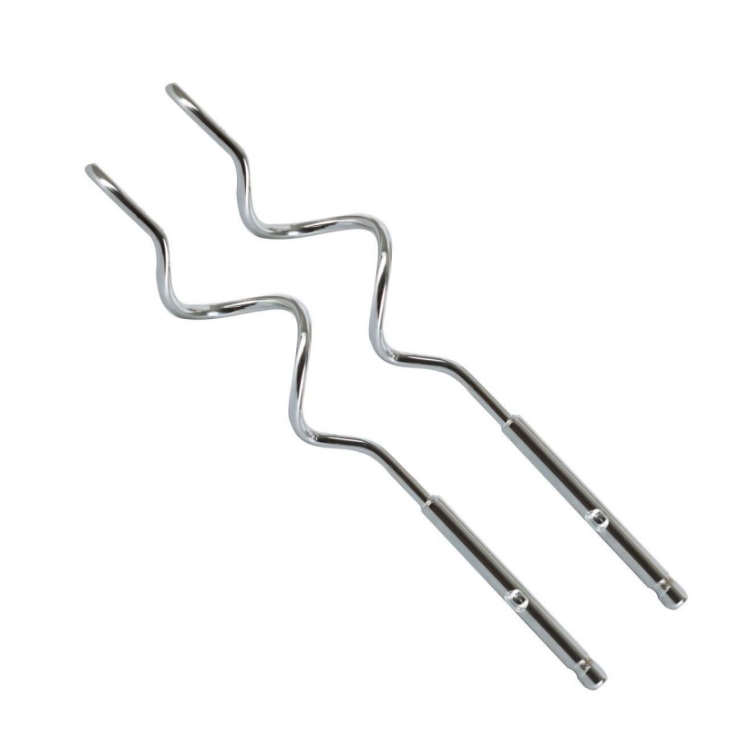 Mixer de mana, Hausberg HB-4112RS, Alb/Rosu, 250 W, 7 viteze