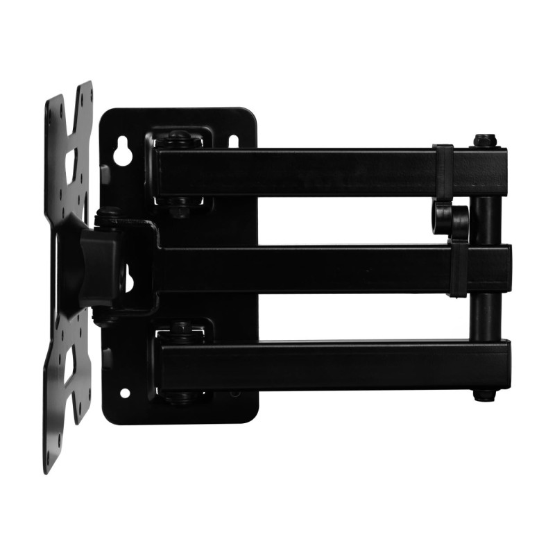 Suport TV de perete cu brat pivotant Hausberg HB-H 04R NEW, Diagonala 23-37 inch, Greutate maxima 37 kg, Negru