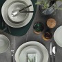 Serviciu de masa Soho, 24 piese, 6 persoane, portelan, verde, kutahya porselen