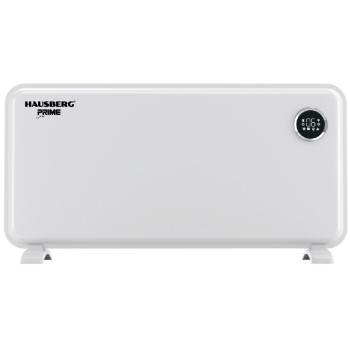 Convector electric digital de podea HAUSBERG HB-8215, 2000W, 2 Nivele de putere, Telecomanda, Termostat, Alb