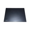 Plita incorporabila HAUSBERG HB-1537, Vitroceramica, 4 zone de gatit, 9 trepte de putere, 3200 W, Touch control, Timer, Sticla Neagra