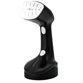 Fier de calcat vertical HAUSBERG HB-7901NG, 1200W, rezervor 200ml detasabil, placa de otel inoxidabil, abur 18g/min, buton on/off, Negru