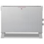 Convector electric Kumtel Luxell C2947, 2500W, Termostat reglabil, sistem de siguranta, silentios, Alb