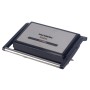 Sandwich maker & grill HAUSBERG HB-539IN, 1100-1300W, Termostat reglabil, Placi acoperite cu granit, Corp din Inox