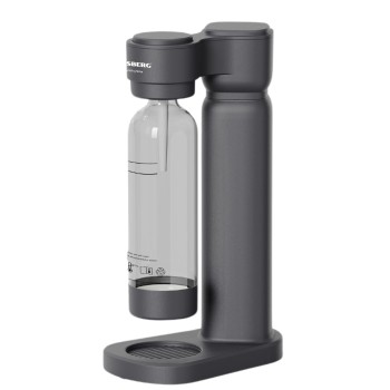 Aparat preparare Sifon HAUSBERG HB-6040GR, Recipient 1L, Eco-Friendly, Material ABS, Gri