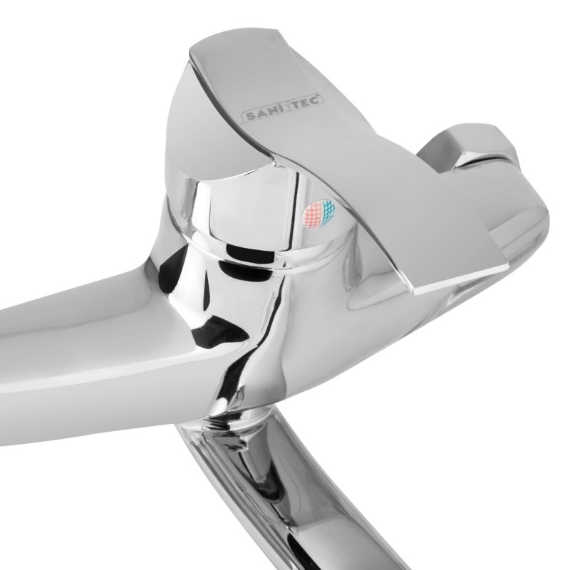 Baterie pentru perete Sanitec SN0008, monocomanda, material zinc