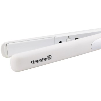 Placa de par 2 in 1 pentru ondulare si indreptare, Putere 30W, Hausberg HB32GR, Incalzire rapida, Gri