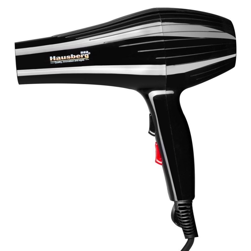Uscator de par Hausberg HB-27NG , 2200 w 2 viteze, 3 trepte temperatura, Negru