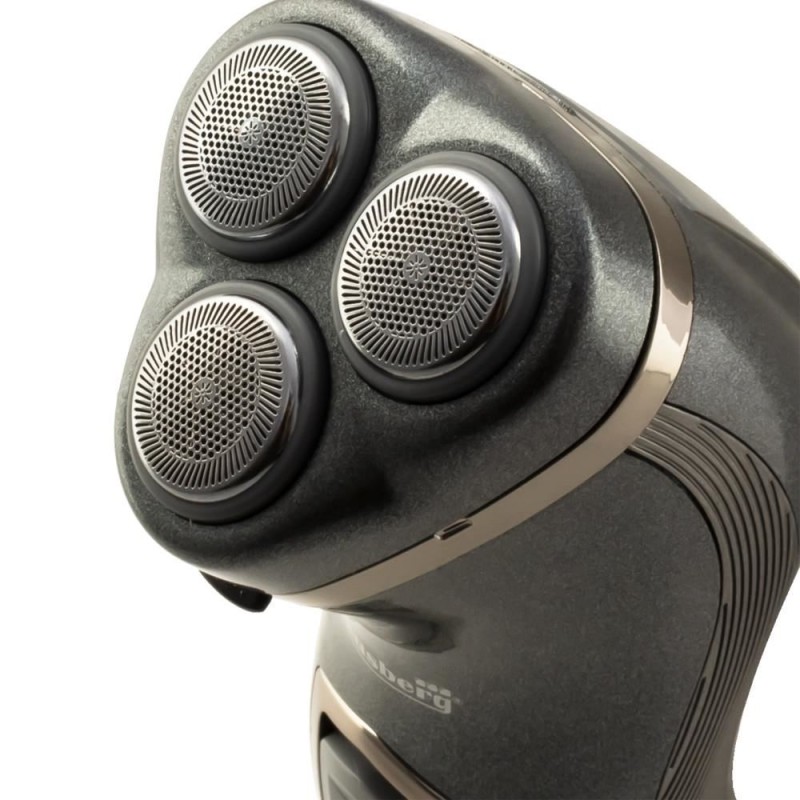 Aparat de ras Hausberg HB-71,1,5W,  model nou tri-bit cu folii din inox, 220 V