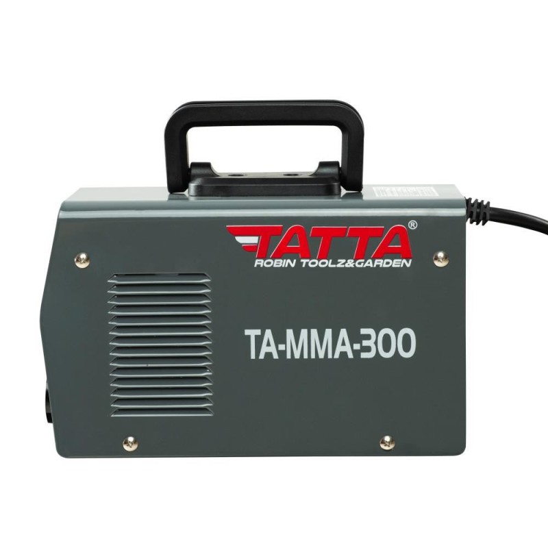 Aparat de sudura smart Tatta TA-MMA-300, autotestare la pornire, putere absorbita 9.5 kVA, eficienta 85%, electrod 1.6-4.0 mm, accesorii incluse