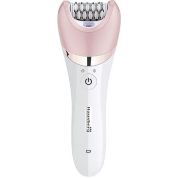 Set Ingrijire corporala 5 in 1 Hausberg HB-85AU, 5W, Voltaj 220-240V, Baterie litiu 1400 mAh, Auriu