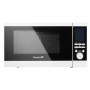 Cuptor cu microunde Hausberg HB-8007, 20 l, 800 W, Digital, Grill, Sistem siguranta pentru copii, Alb