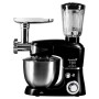 Robot de bucatarie multifunctional All-in-one Hausberg HB-7605, 1000 W, mixer/blender/tocat carne, Negru