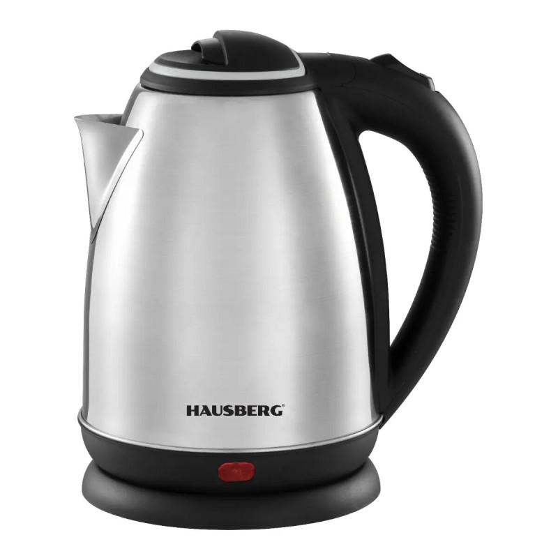 Cana fierbator inox Hausberg HB-3615, 1500 W, 1.8 L, suport rotativ, sistem de protectie