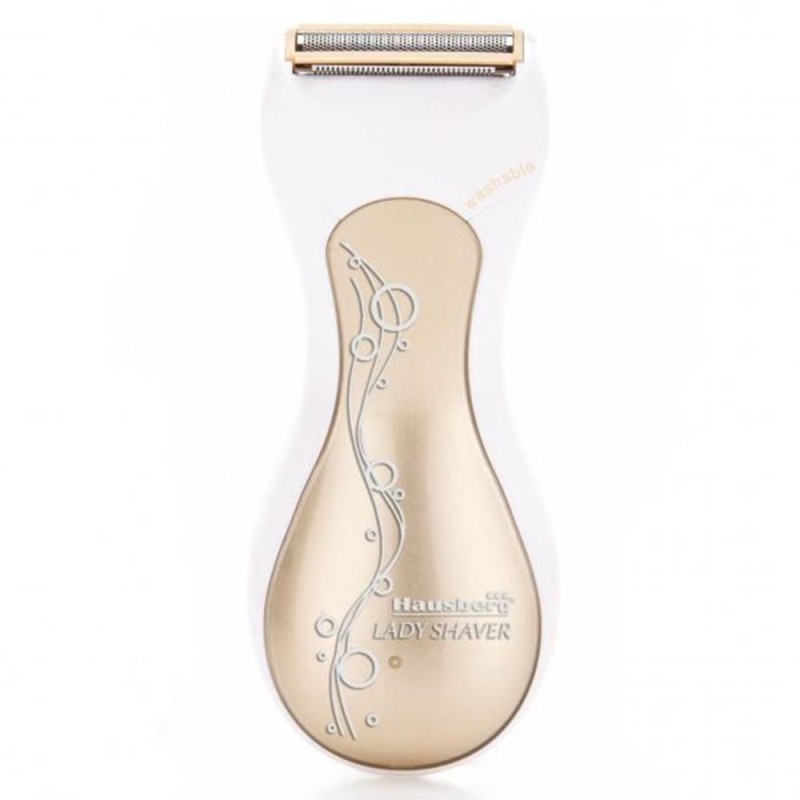 Aparat de epilat pentru femei Hausberg HB-80AU, 3W, Alb/Auriu