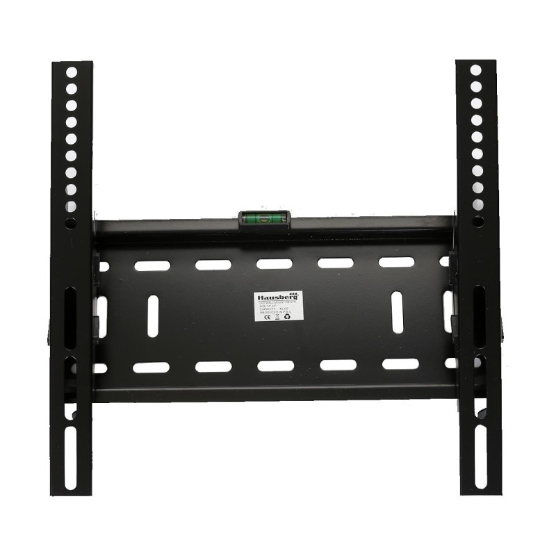 Suport TV de perete Hausberg HB-H 01R NEW, Diagonala 14-42 inch, Greutate maxima 45 kg, Negru