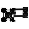Suport TV de perete cu brat pivotant Hausberg HB-H 04R NEW, Diagonala 23-37 inch, Greutate maxima 37 kg, Negru
