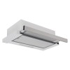 Hota incorporabila telescopica Hausberg HB-1285IN, putere de absorbtie 420 m3/h, 2 motoare, 60 cm, Inox