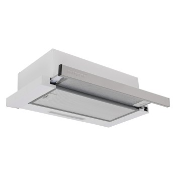 Hota incorporabila telescopica Hausberg HB-1285IN, putere de absorbtie 420 m3/h, 2 motoare, 60 cm, Inox