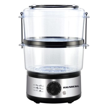 Aparat gatit cu aburi Hausberg HB-1350, 4.8L, 400W