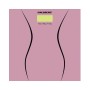 Cantar corporal HAUSBERG HB-6003RZ, 180kg, baterie cu litiu 3v, 30x30cm, Roz