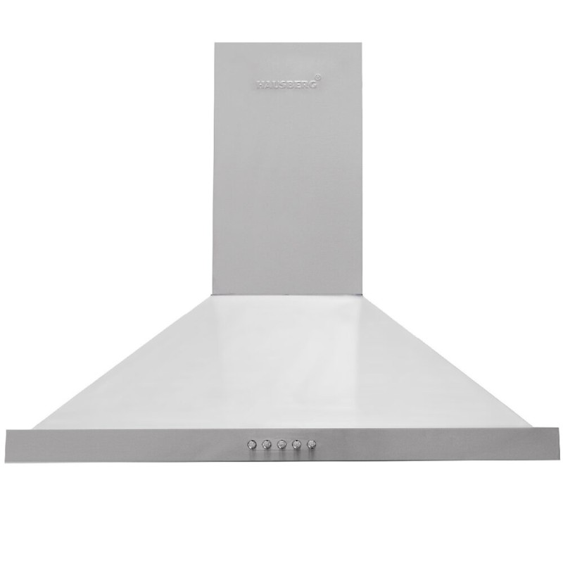 Hota incorporabila decorativa Hausberg HB-1260, Putere de absorbtie 450 m3/h, 1 motor, 60 cm, Inox