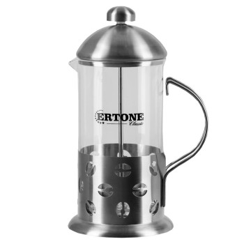 Infuzor din sticla pentru Cafea/Ceai ERT-MN 128, filtru inox, 800 ml