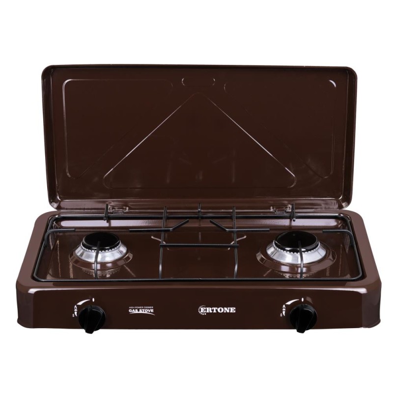 Aragaz, Minigaz 2 arzatoare Ertone ERT-MN 207MR, Emailat