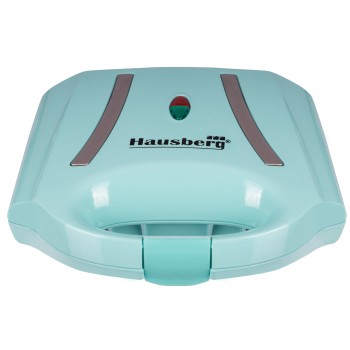 Sandwich-maker Hausberg HB-3535BL, 800 W, bleu, model grill