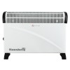 Convector electric Hausberg HB 8201, 2000 W, 3 nivele de putere, termostat reglabil, functie turbo