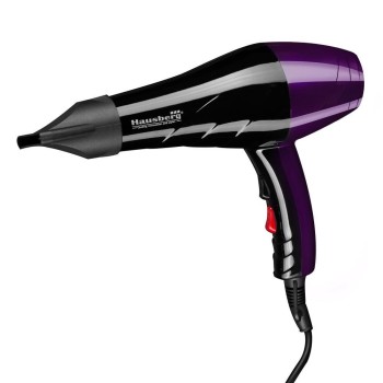 Uscator de par Hausberg HB-26MV , Putere 2000-2400W,2 trepte de viteza, Negru-Mov