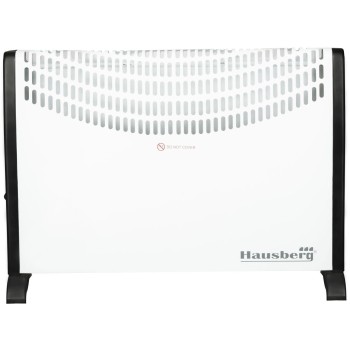 Convector electric podea/perete Hausberg HB 8191, 2000 W, 3 nivele de putere, termostat reglabil
