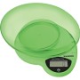 Cantar de bucatarie Hausberg HB-6015VR, 3kg, cu Bol din Plastic, Verde