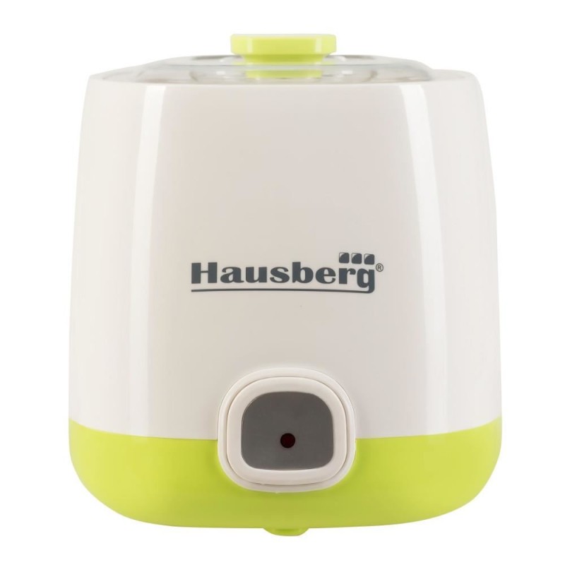 Aparat pentru preparat iaurt natural fara conservanti, capacitate 1 l, HAUSBERG HB2190, YOGURT MAKER