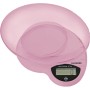 Cantar de bucatarie Hausberg HB-6015RZ, 3kg, cu Bol din Plastic, Roz