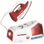 Statie de calcat HAUSBERG HB-7920RS, 2200W, 68g/min, 1000ml, anti-calcar, termostat, talpa ceramica, Rosu-Alb