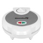 Aparat waffe Hausberg HB-3562AB, 1300 W, 4 compartimente, carcasa din Inox, Alb