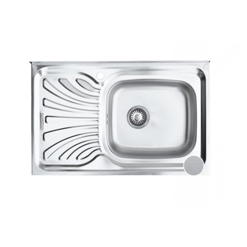 Chiuveta Freddo SN9001D, pentru masca, cuva dreapta, anticalcar, 80x50cm, Inox