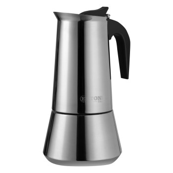 Espressor Cafea manual Ertone HB-H462 inox 9 cesti compatibil aragaz si plita electrica