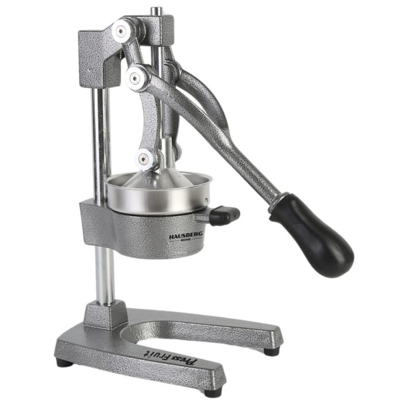 Storcator tip Presa Manuala de Citrice Hausberg HB-H1705, din fonta + otel inoxidabil 304, maner antiderapant