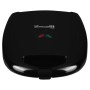 Sandwich Maker Hausberg HB-3522NG, 1200 W , culoare negru, avertizare led, model grill