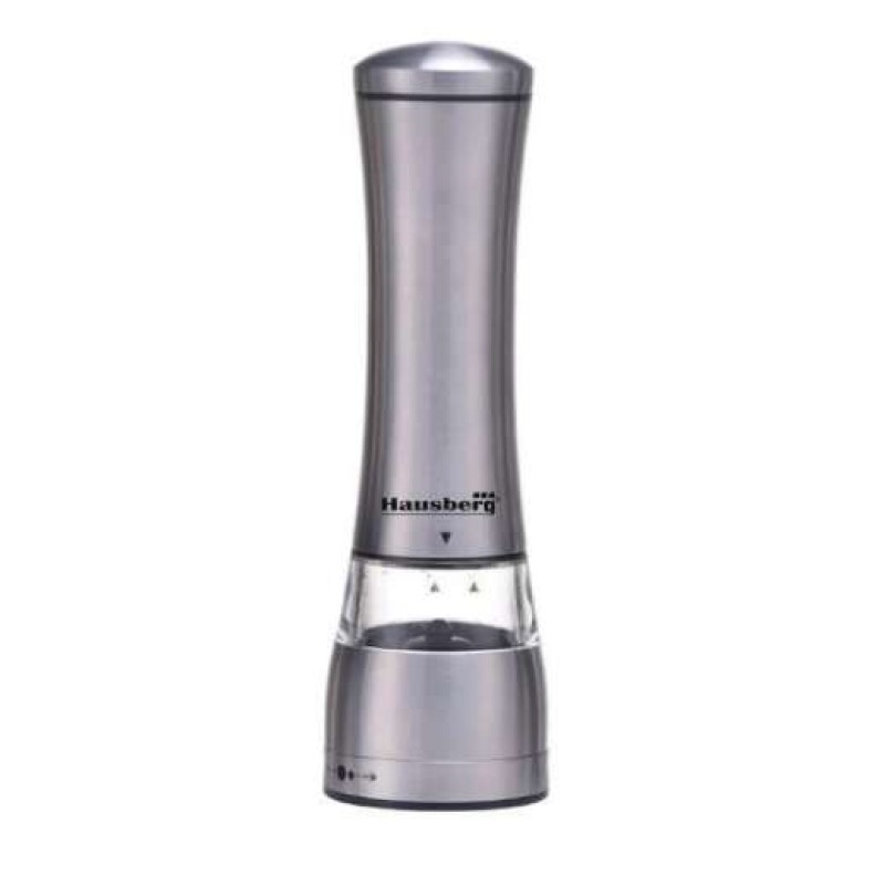 Rasnita sare/piper Hausberg HB-H7600, Manuala, corp din inox 22 cm