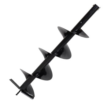 Burghiu premium 100mmx800mm TATTA TT-B100, pentru Foreza - Motoburghiu Sapat Gauri pamant