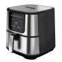 Friteuza Air Fryer Hausberg HB-2365, 1600-1800 W, 5.2 L, Timer, protectie supra-incalzire, maner rece, Display LCD