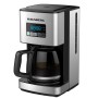 Filtru cafea digital cu functie de programare HAUSBERG HB3755, 1000-1200 W, 1.8 l, Wifi, afisaj LED, sistem de protectie, Inox